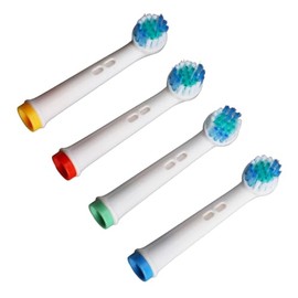 Reemplazo de la Seguridad y Eficiencia del Cepillo de Dientes, Energía, Cabezales de Cepillo de Dientes de 4 Piezas para Principiantes y Expertos, Amp