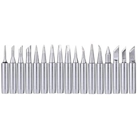Bestgle 17pcs Soldering Tips Kit 900M Lead-Free Replacement Solder Iron Tips Set for Hakko, Radio Shack, TENMA, ATTEN, Quick, Aoyue, Yihua Solder Station