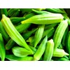 Green Okra 20+ Non-GMO Seeds for Planting
