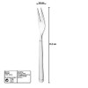 SOLINGEN | GEHRING Slicing Fork Set of 2 Serving Forks
