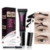 Eyebrow Tint Tattoo Peel Off Eyebrow Gel Tint Kit Semi-Permanent