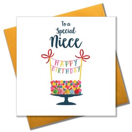 Pom Pom POM038 "To a Special Niece, Happy Birthday" Greeting Card