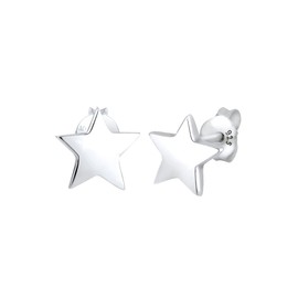 Elli Women’s Earrings in Star Shape Astro Trend Filigree in 925 Sterling Silver, 925 Sterling Silver