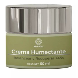 Matimati Crema Humectante +45años Con Ácido Hialurónico Matimati 50ml