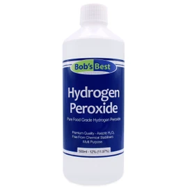 Food Grade Hydrogen Peroxide 12% (11.97%) Strength - 500 Millilitres