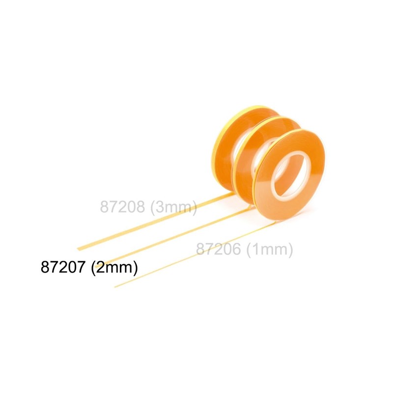 Tamiya 87207 Masking Tape 2 mm/18 m, Model Making, Accessories
