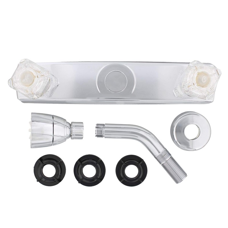 Empire Faucets J59 RV Metal Shower Valve with Crystal Handles