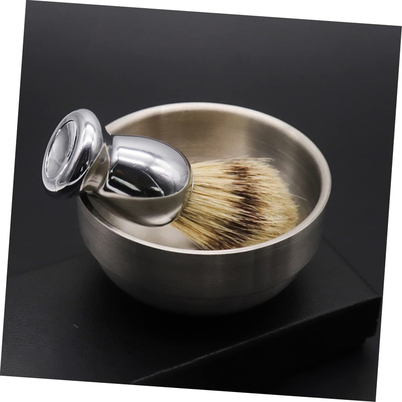 Mikinona Complete Wet Shaving Kit Men Bristle Brush Stainless Steel