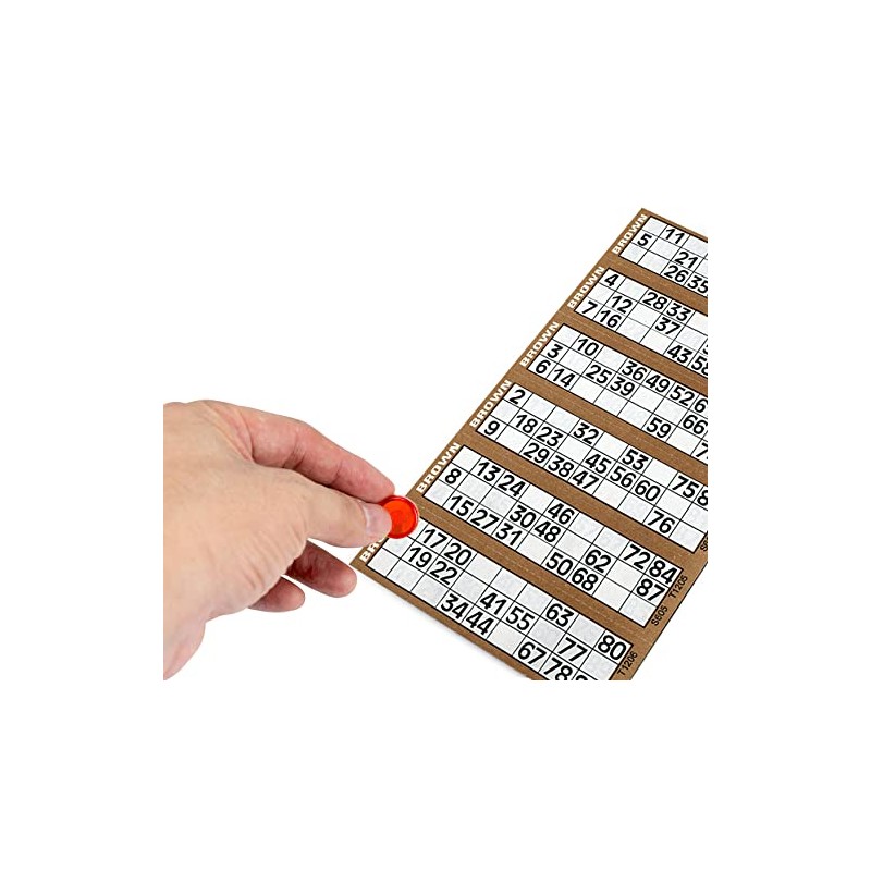 Thomas & Anca Club Supplies Ltd 600 Bingo Tickets -