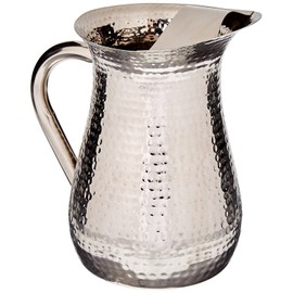 Elegance Hammered 72-Ounce Stainless Steel Pitcher