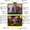 Fishing Tackle Box Kit, 24 Compartments Fishing Tool Set, Tackle