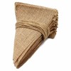 Bunting Jute Bunting Wedding, Pack of 4 Bunting Outdoor Weatherproof,