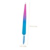 Baluue Stainless Steel Travel Eyebrow Tweezer with Brush Portable Eyebrow