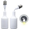 E17 to E26 Base Conversion Adapter, Diagonal Mount, E17, E26
