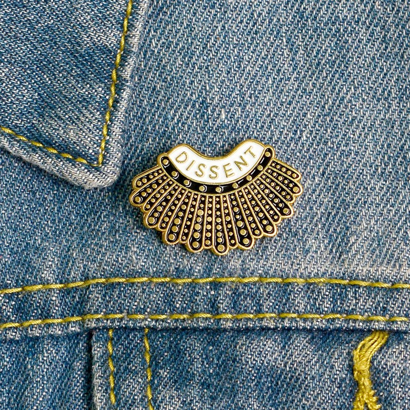 RBG Pins Ruth Bader Ginsburg Pins I Dissent Pins RBG