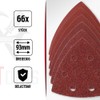 bestTools Delta Sandpaper 93 mm - 66-Piece Set | Universally