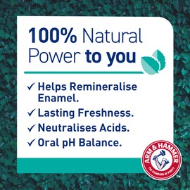Arm & Hammer 100% Natural Baking Soda Whitening Protection Toothpaste, 75ml