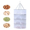 Cudeyrey Herb Drying Net, 4-Layer Hanging Drying Net, Mesh Drying