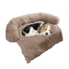 Calming Dog Bed Fluffy Plush Dog Mat for Furniture Protector