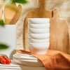 Sweese Set of 6 Porcelain Bouillon Cups, White High-Grade Durable