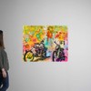 CANVAS ON DEMAND Easy Rider Wall Decal, Motorcycle Artwork