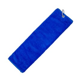 Longridge Luxury 3 Fold Golf Handtuch - Blau,