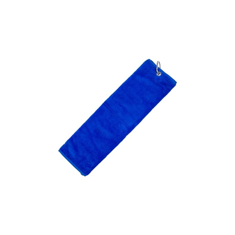 Longridge Luxury 3 Fold Golf Handtuch - Blau,