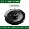 033-6004-00 Deck Spindle Pulley 6-1/4" Compatible with Bad-Bo y ZT,
