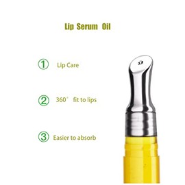 Honey Lip Serum Aceite de Miel Nutritivo Hidratante Bálsamo Labial Cuidado de los Labios Anti-agrietamiento Reparación Hidratante 0.05 oz