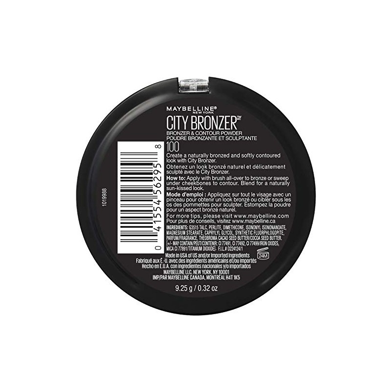 Maybelline New York City Bronzer Powder - Bronceador de maquillaje