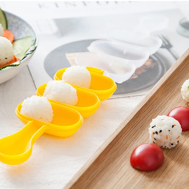Gammaeon Sushi and Onigiri Rice Ball Shaper Set, Rice Mould