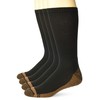 Carolina Ultimate mens Copper Ultra-dri Seamless Boot Crew Socks 4