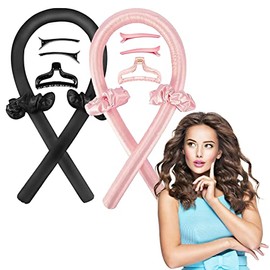2pcs Rizadores De Cabello Sin Calor, Rizadores De Cabello Tubos