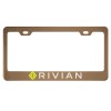 MVP Rose Gold License Plate Frame for Rivian