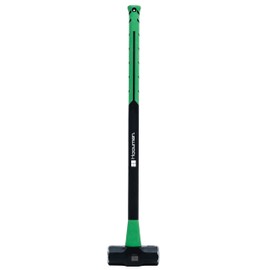 Hooyman 10lb Sledge Hammer with Heavy Duty Construction, Ergonomic No-Slip H-Grip Handles, Solid Fiberglass Cores, and Epoxy Sealed Heads for Construction, Gardening, Yard Work, and Outdoors
