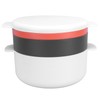 Multifunctional Round Rice Steaming Box Microwave Oven Special Lunch Box