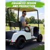 CYOOYC Seat Back Cap for EZGO RXV Valor 2025, Black