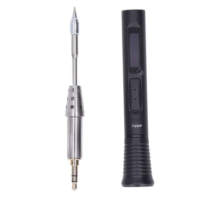 Electric Soldering Iron Aluminum Alloy Intelligent MCU Portable USB Powered