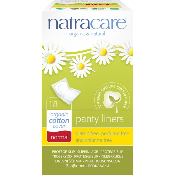 Natracare Normal Panty Liners 18 Count