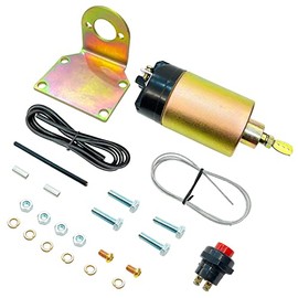 LLNSEAUTO LLNSEAUTO Popper Kit Solenoid Replacement Shaved Door Kit 50lb Hot Rod Rat Rod Complete New (50lb)