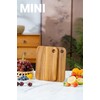 2 Pcs Berkvee Small Teak Wood Cutting Board for Kitchen–