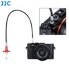 JJC 40CM Red Mechanical Locking Camera Shutter Release Cable with