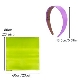 Coraline Women's Purple Hairband Lavender Hair Accessory Mauve Hair Accessory 60's 70's