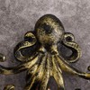 BSTKEY Cast Iron Octopus 5 Tentacles Decorative Wall Hook -