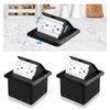 Vagueior Pop-Up Floor Box Kit, Waterproof Electrical Outlet Cover Box,