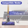 DrRobor Ersatzteile Bürste für Dyson V12 Detect Slim Anti-Verwirrung Bodendüse,