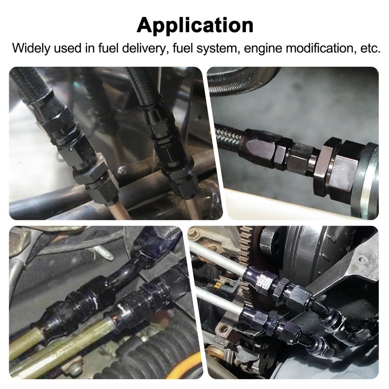 EVIL ENERGY 6AN Female Flare to 5/16" Compression Hardline Fitting