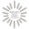 WMYCONGCONG 150 PCS 15 Kinds M2-M4 x 6/8/10/12/16mm Dowel Pins