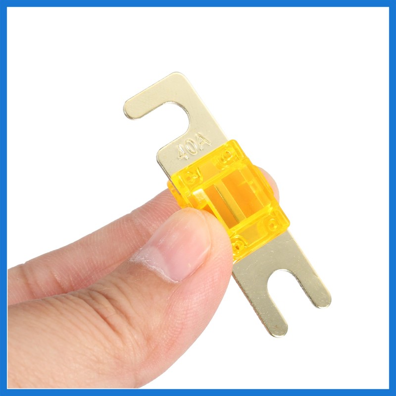 VekAuto 6pcs 40A AFS Mini ANL Fuse for Car Truck
