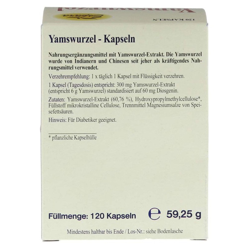 Espara Yam Root Capsules Pack of 120